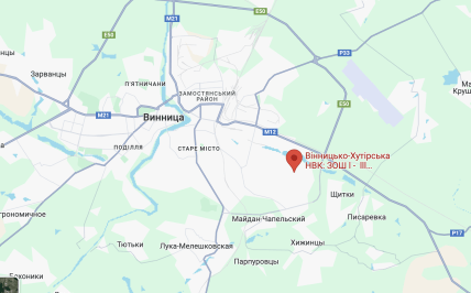 Винницко-Хуторский лицей на карте