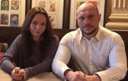 Екатерина Кива вместе с отцом