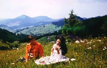 Володимир Івасюк та Софія Ротару в Розтоках, 1975 рік