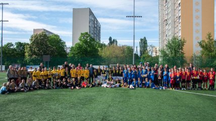 "Сильнее вместе": дети из футбольной секции при поддержке Favbet Foundation приняли участие в фестивале ко Дню Европы