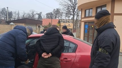 Затримання одного з фігурантів