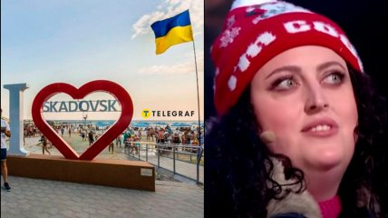 "Квартал" пожартував, що жителі Скадовська не знають української