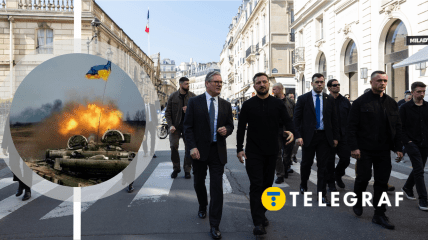 Кір Стармер та Володимир Зеленський