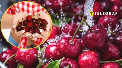 Как можно и нельзя мыть черешню